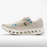 On Cloudsurfer 2 women's running shoe side profile in Ivory/Ivory colorway