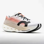 On Cloudboom Max men's white and coral marathon shoes