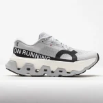 On Cloudmonster 3 Hyper women's grey running shoe side view