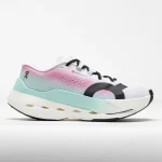 On Cloudboom Max women's white and pink marathon shoes