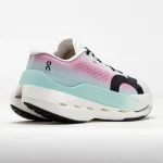 On Cloudboom Max women's white and pink marathon shoes