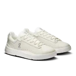 On THE ROGER Advantage all-white sneaker side view