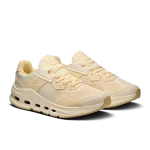 On Cloudnova Rift Castor women's sneaker side profile with tonal cream CloudTec sole