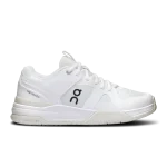 On THE ROGER Clubhouse Pro all-white sneaker side view
