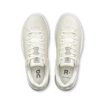 On THE ROGER Advantage all-white sneaker side view