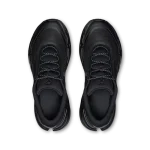 On Cloudsoma Hike men's black hiking shoe side profile with Missiongrip outsole