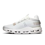 On Cloudnova 2 sneaker worn while walking in a city setting