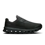 On Cloudvista 2 black trail running shoes side view