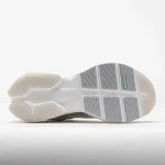 On Cloudpulse 2 women's training shoe, White/White, side profile view