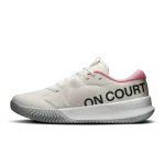 On THE ROGER Pro 3 Clay black and pink tennis shoes