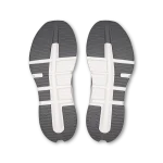 On Cloudnova Rift Alloy Glacier women's sneaker side profile with white CloudTec sole