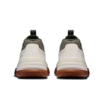 On THE ROGER Clubhouse Pro Youth white and olive kids sneaker