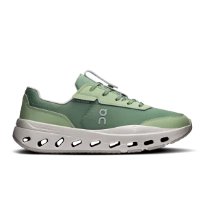 On THE ROGER Wildcard sage green sneaker side view