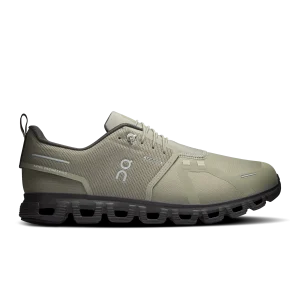 On Cloud 6 Waterproof sage green sneaker side view