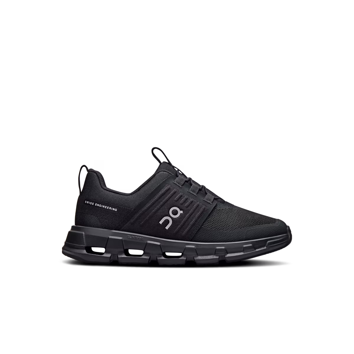 on-cloudswift-kids-shoe On Cloudswift Kids shoe side view, all-day play trainer