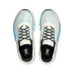 On Cloud Monster Cream Horizon running shoe side profile