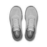 On Cloudmonster 1 Glacier Alloy men's cushioned shoe side view