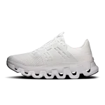 On Cloudswift Amp men's white all-day sneaker side profile with Speedboard sole