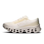 On Cloudmonster 3 LN1 Ivory Ray running shoe side view