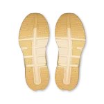 On Cloudnova Rift Castor women's sneaker side profile with tonal cream CloudTec sole