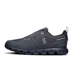 On Cloud 6 Waterproof navy grey sneaker side view