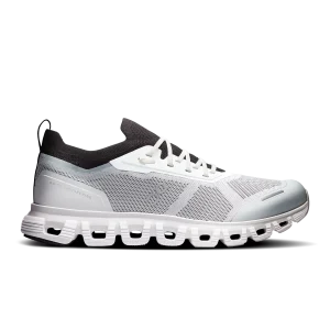 On Cloud 6 Versa White Black women's sneaker side profile with CloudTec sole
