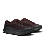 On Cloudsoma Hike men's Ox Eclipse oxblood hiking shoe side profile with Missiongrip outsole
