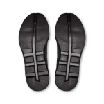 On Cloudzone Moon Black Dew women's sneaker side profile with dark CloudTec sole