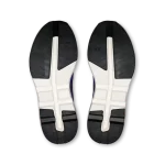 On Cloudzone Tyrian Black women's sneaker side profile with white CloudTec sole