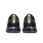 On Cloud Sky 2 Eclipse Myrtle kids' sneaker side profile with speckled CloudTec sole