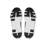 On Cloud Sky 2 Black White kids' sneaker side profile with white CloudTec sole