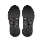 On Cloudhorizon 2 Waterproof Black men's hiking shoe side profile with black CloudTec sole