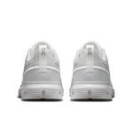 On Cloud Sky 2 White White kids' sneaker side profile with white CloudTec sole