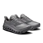 On Cloudhorizon 2 Waterproof Rock Alloy men's hiking shoes side profile with grey CloudTec sole
