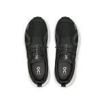 On Cloud Sky 2 Black White kids' sneaker side profile with white CloudTec sole