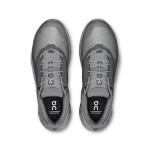 On Cloudhorizon 2 Waterproof Rock Alloy men's hiking shoes side profile with grey CloudTec sole