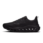 On Cloudhorizon 2 Waterproof Black men's hiking shoe side profile with black CloudTec sole