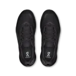 On Cloudhorizon 2 Waterproof Black men's hiking shoe side profile with black CloudTec sole