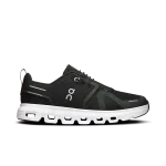 On Cloud Sky 2 Black White kids' sneaker side profile with white CloudTec sole